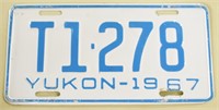 1967 Yukon License Plate