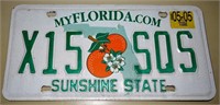 Florida  License Plate