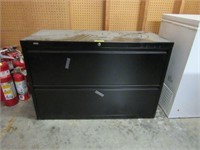 Black Staples: Two Drawer Lateral File