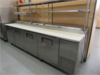 True S.S. Pizza Making Table: Refrigerated,