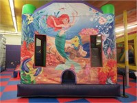 Medium Mermaid Inflatable: 15' x 15', One Blower