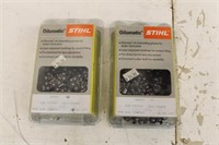 **WEBSTER,WI** (2) Stihl Oilomatic Chains