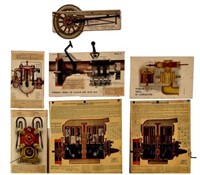 Vintage Mechanical Teaching Diagrams