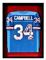 Earl Campbell Autographed Houston Oilers Jersey