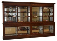Large Country Store Wall Unit Display Case