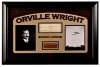 Orville Wright Autographed Check & Photos