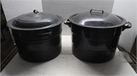 2 canning cookers