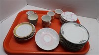 9 Noritake Dishes, 19 various other dishes