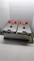 Avantco Electric Fryer with attachment