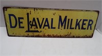 De Laval Milker tin sign 18 x 6