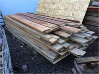 Assorted Sized Lumber