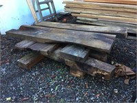 Assorted rough Sawn Timbers
