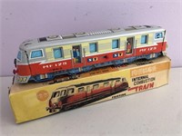 Internal combustion tin friction train boxed