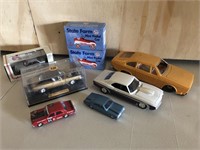 mixed lot of diecast cars & pedal cars