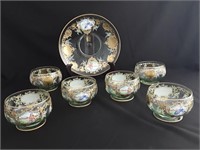 HAND PAINTED VENETIAN / MURANO GLASSWARE