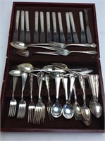 ASSORTED ROGERS SILVERPLATED FLATWARE