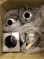 LOT OF 4 STAGE LIGHTS