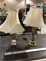 LOT OF 2 LAMPS