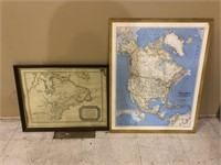 LOT OF 2 MAPS