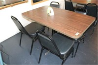 TABLE WITH FOUR CHAIRS