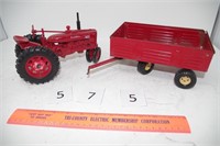 Farmall Tractor and wagon