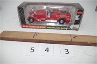1937 Ahrens-Fox Fire Truck  Bank in box.