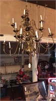 Brass Chandelier