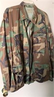 Army fatigue jacket size large