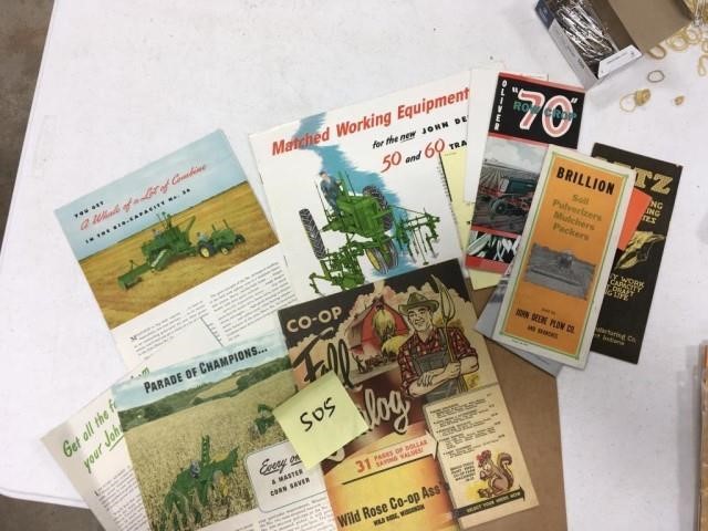 Martin Schmidt Family & Others - FARM LITERATURE/TOYS/SIGNS