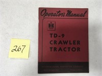IHC Operators Manual TD-9 Crawler Tractor