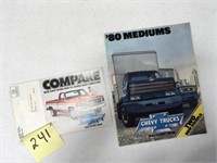 General Motors Sales Brochures 1980s