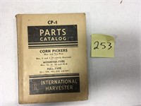 McCormick IH Parts Catalog Corn Pickers