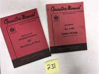 (2) IH Operator Manuals