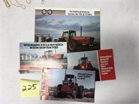 (4) IH Sales Brochures: 86 & 88 Series
