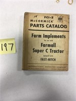 IH FC1-2 McCormick Farm Imp. Parts Catalog