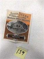 JD Sales Brochure: 1929 4&6 Hole Corn Sheller