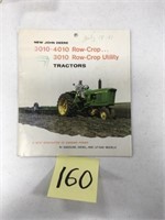 JD Sales Brochure: (1961) 3010 & 4010 Tractors