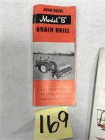 JD Sales Brochure: Model B Grain Drill (1960)