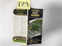 JD Sales Brochure: Model 60 Tractor + Attachments
