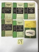 (6) JD Operator Manuals