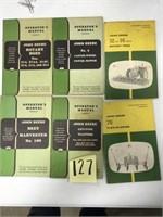 (6) JD Operator Manuals