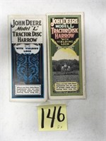 JD Sales Brochures - Tractor Disk Harrow