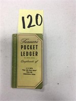 Farmer Pocket Ledger (1954)