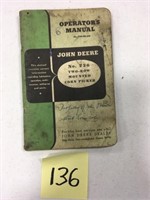 JD Operators Manual -  226 Mound Corn Picker