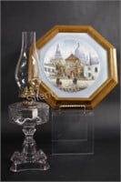 Limited Edition - Limoges No 567 Plate & Lamp