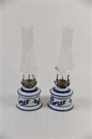 Set of Lamp Light Farms - USA Kerosene Lamps