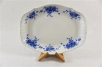 Beconia Royal Semi-Porcelain Blue & White Platter