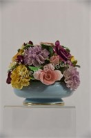 Large Matte's Bone China Floral Bouquet