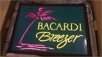 Bacardi breeze new in box 24 x 19. 1992 model