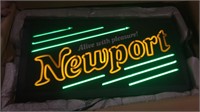 Newport cigarette sign new inbox24 x 12
